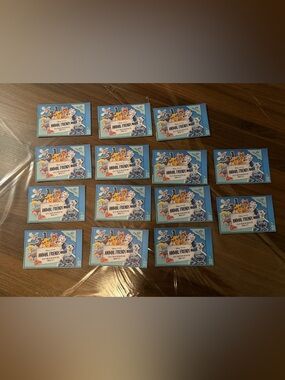 14 Sealed Disney Pixar Animal Friends Sticker Pack - (Lot)